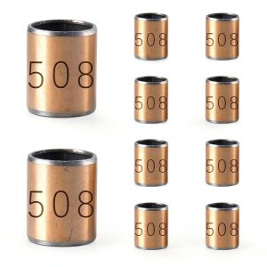 BokWin Sleeve Bearing 5mm x 7mm x 8mm Oil-Free 10-Piece Pack-0